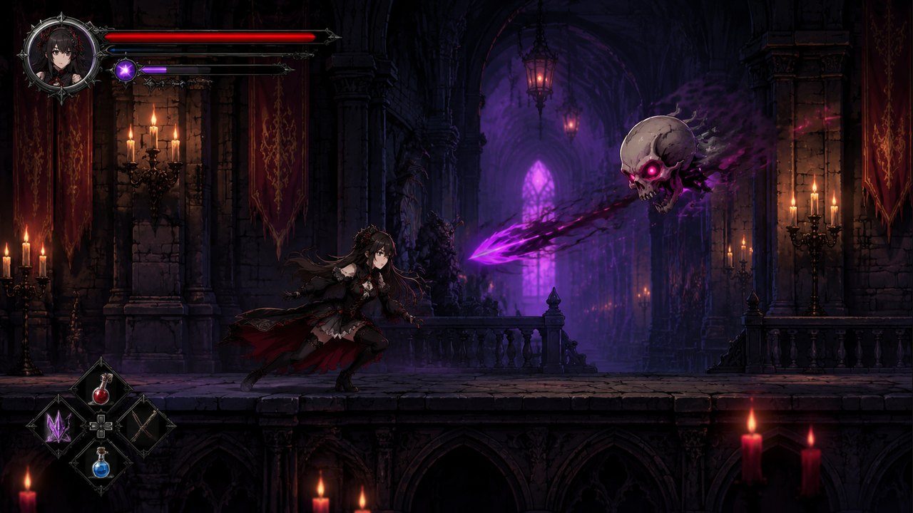 哥特少女勇闯恶魔城2 角色养成 页面配图 2