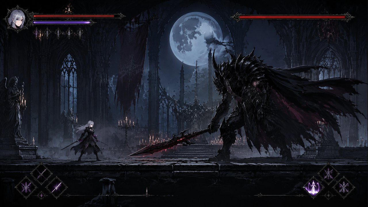 哥特少女勇闯恶魔城2 横版ACT 画面 6
