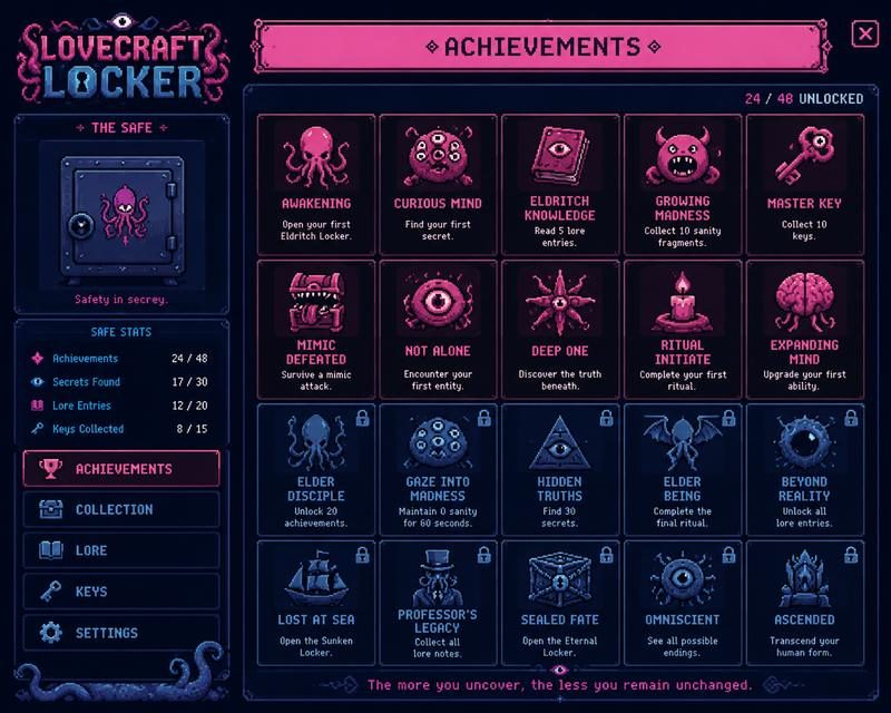 Lovecraft Locker 角色养成 实机截图 2