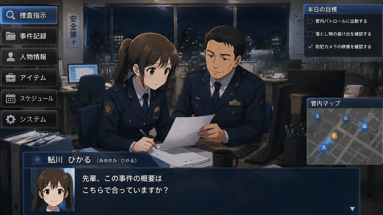 极道无赖EX 女警鮎川光 地图探索 场景图 2