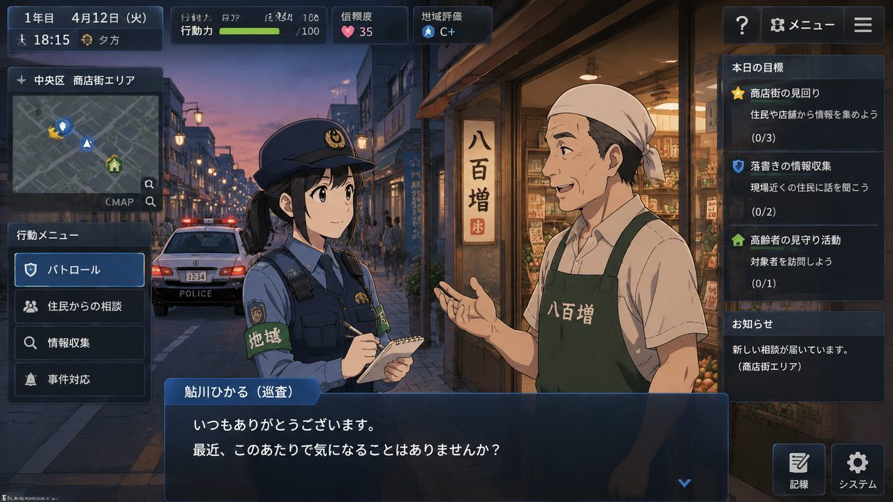 极道无赖EX 女警鮎川光 实机画面 场景图 6