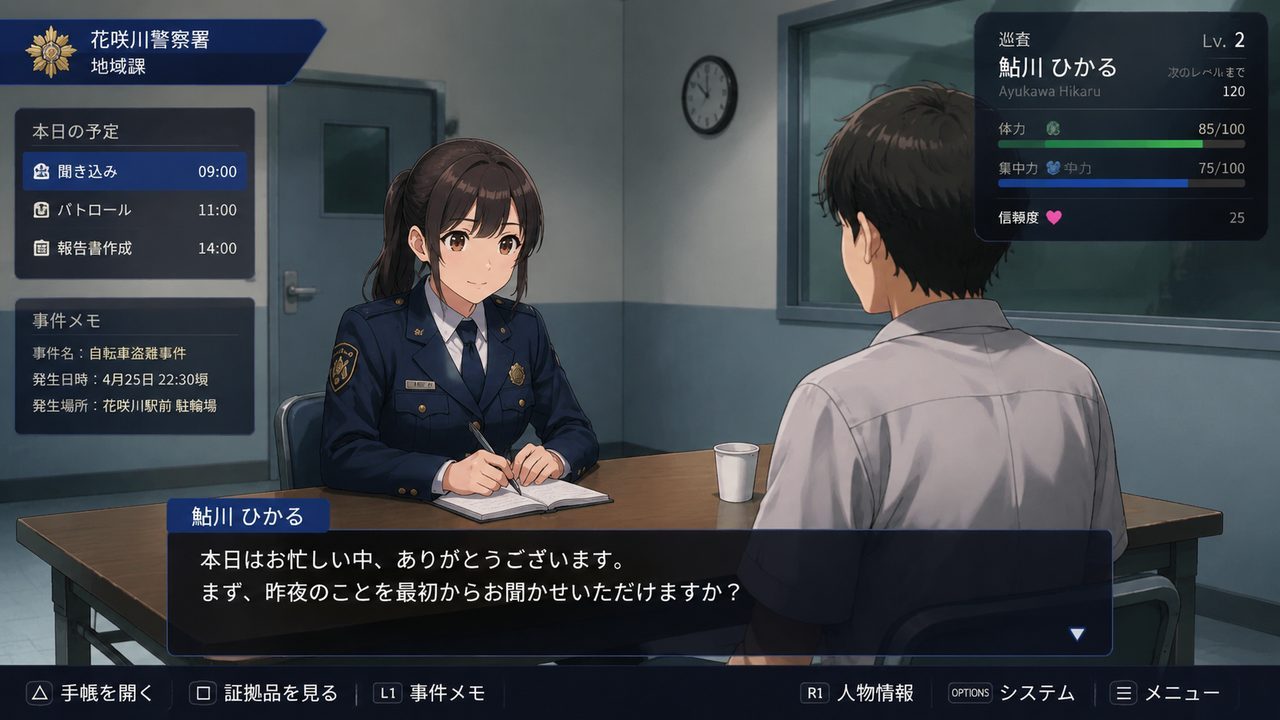 极道无赖EX 女警鮎川光 探索场景 详情图