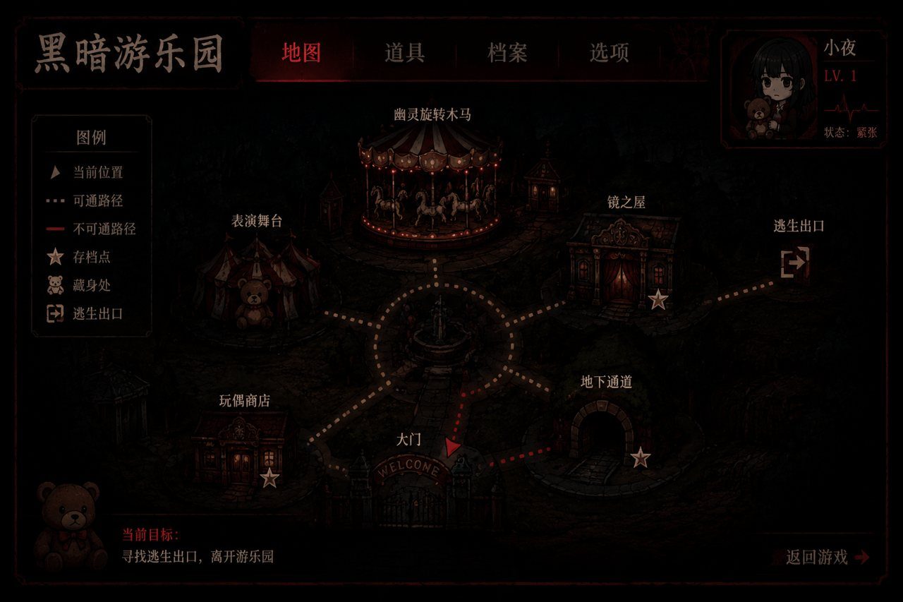 黑暗游乐园 角色路线 画面 6
