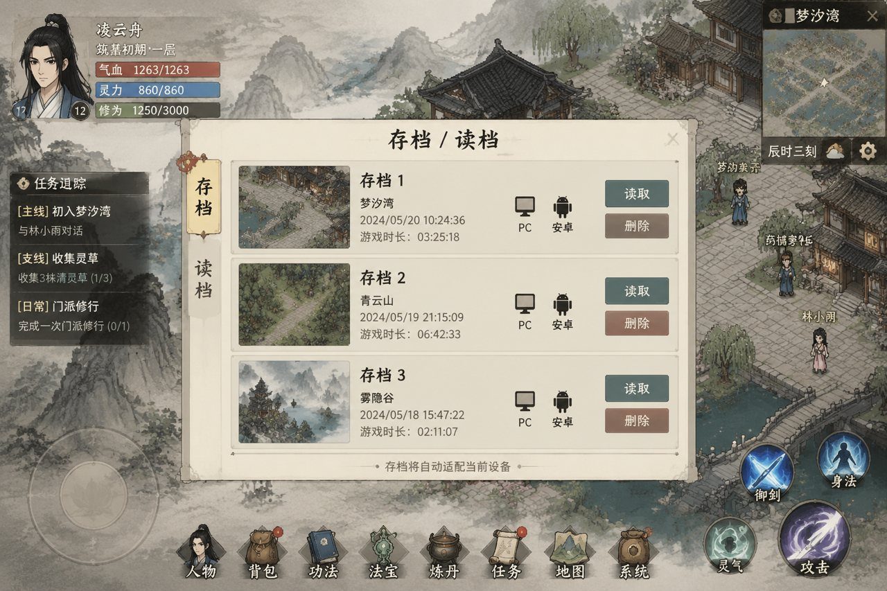 谪仙索欢录 任务推进 玩法截图 6