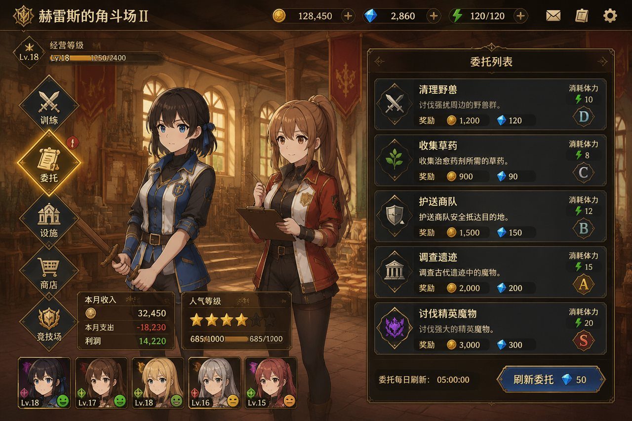 赫雷斯的角斗场Ⅱ 实机画面 演示图 4