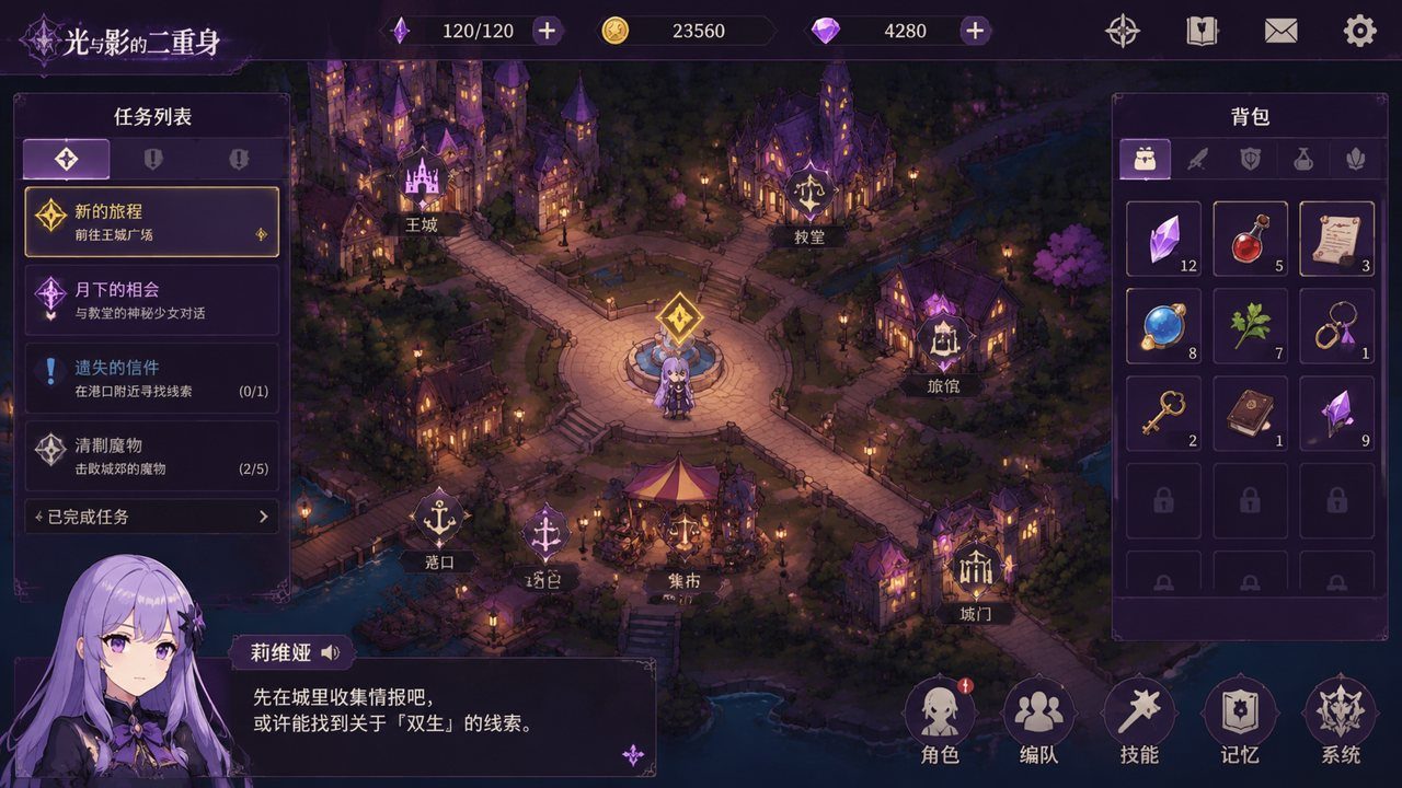 光与影的二重身 探索场景 场景图 7