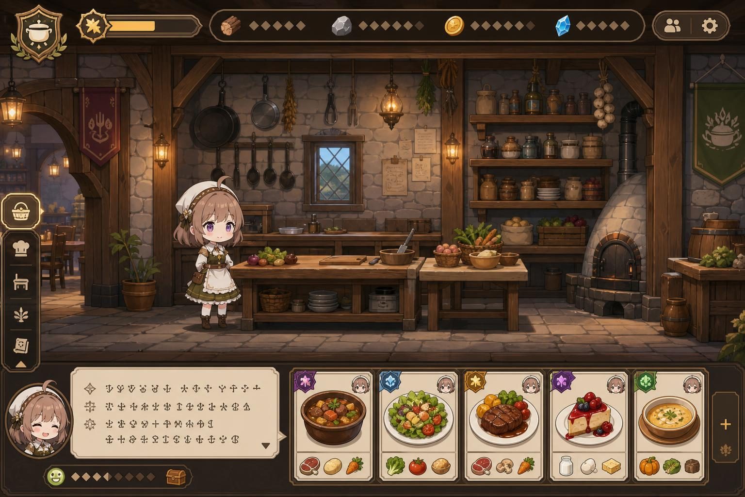 转生居酒屋 角色养成 画面 5