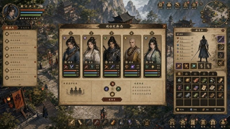 金庸群侠传5爱与死仙狐MOD六周年 主线事件 实机截图 7