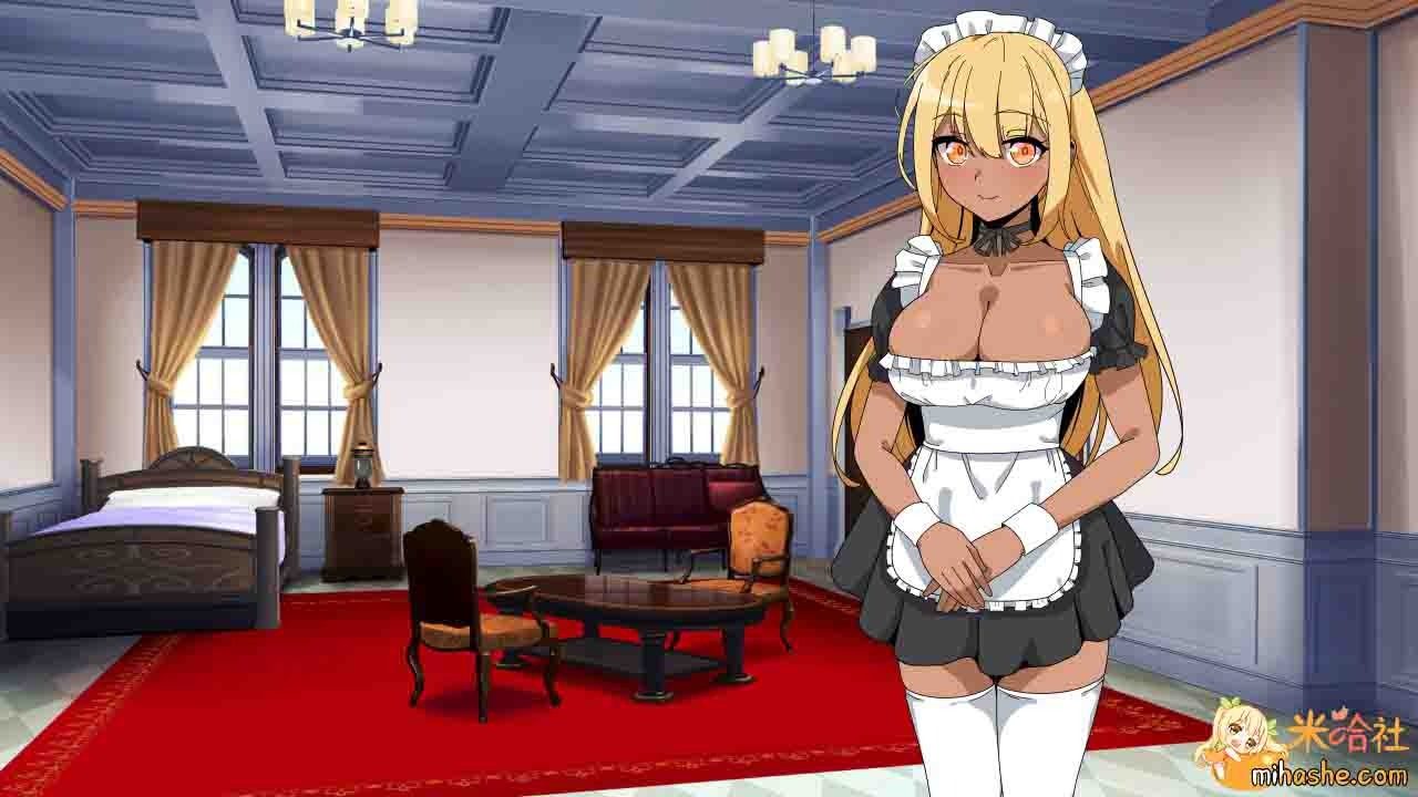 和女仆的日常生活メイドさんとの日常 角色养成 画面